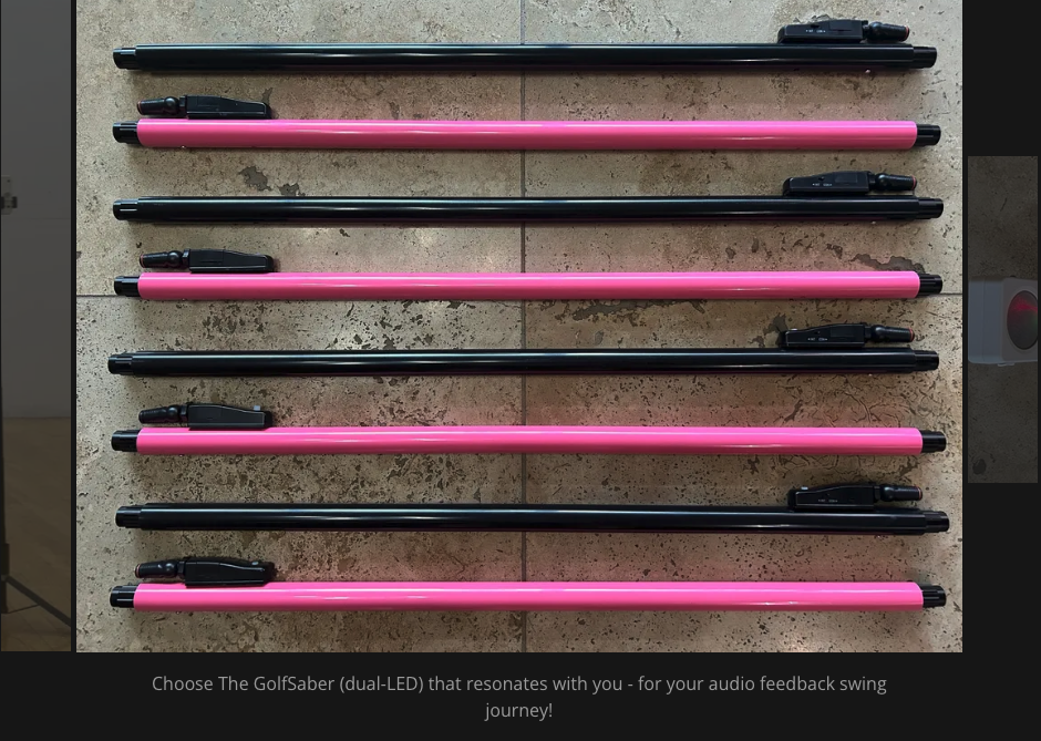 Choose your GolfSaber -